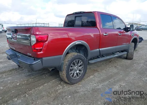 2017 Nissan Titan Xd Platinum Reserve Diesel z USA, uszkodzony, nr VIN 1N6BA1F40HN569125